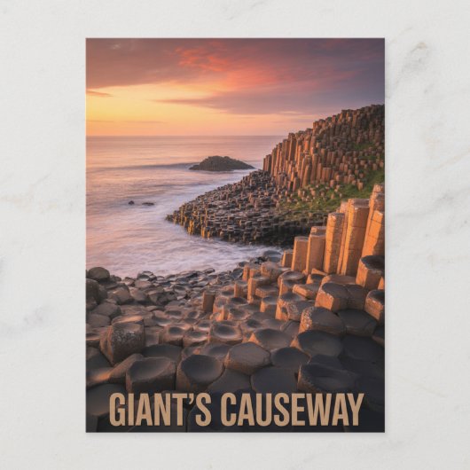 Giants Causeway Briefkaart (Voorkant)