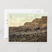Giant's Causeway. Co. Antrim, Ierland klassieker P Briefkaart (Voorkant / Achterkant)