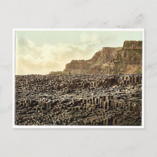 Giant's Causeway. Co. Antrim, Ierland klassieker P Briefkaart (Voorkant)