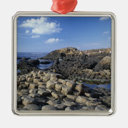 Giants Causeway, County Antrim, Northern Metalen Ornament (Voorkant)