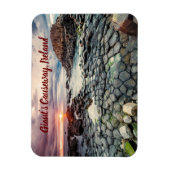 Giant's Causeway Ierland gestileerd Magneet (Verticaal)