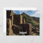 Giant's Causeway Ireland Briefkaart (Voorkant / Achterkant)