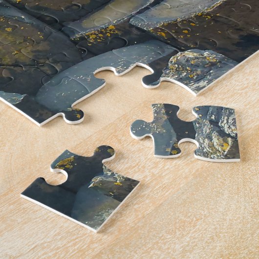 Giants Causeway Ireland. Legpuzzel (Zijkant)