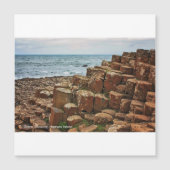 Giants Causeway, Ireland, Magnetic Kaart (Voorkant)
