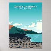 Giant's Causeway Ireland Poster (Voorkant)