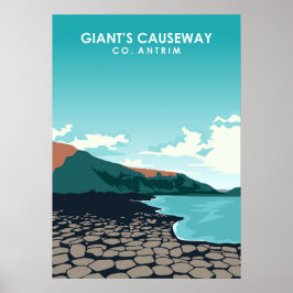 Giant's Causeway Ireland Poster