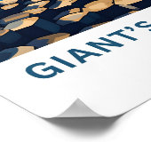 Giant's Causeway Ireland Reisprint Poster (Hoek)