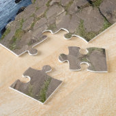Giants Causeway met Blue Sky in Northern Ireland Legpuzzel (Zijkant)