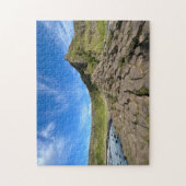 Giants Causeway met Blue Sky in Northern Ireland Legpuzzel (Verticaal)
