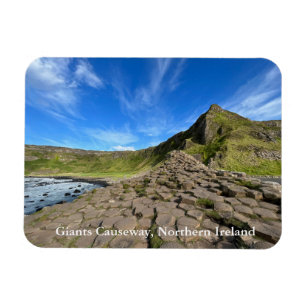 Giants Causeway met Blue Sky in Northern Ireland Magneet