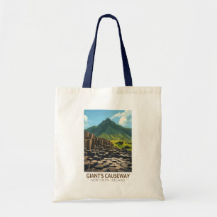 Giant's Causeway Noord-Ierland Illustratie Tote Bag
