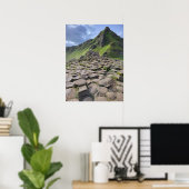 Giants Causeway, Noord-Ierland Poster (Thuiskantoor)