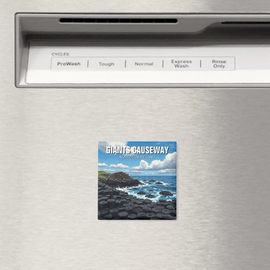 Giants Causeway Noord-Ierland Reizen Magneet (Insitu (Vaatwasser))