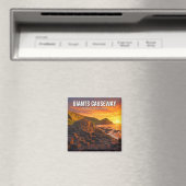 Giants Causeway Noord-Ierland Travel Sunset Magneet (Insitu (Vaatwasser))