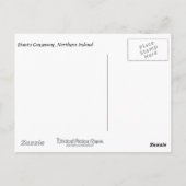 Giants Causeway Northern Ireland Briefkaart (Achterkant)