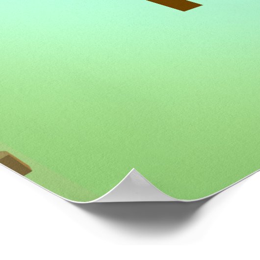 Giants Causeway Northern Ireland Map Travel poster (Hoek)