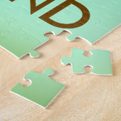 Giants Causeway Northern Ireland Map Travel poster Legpuzzel (Zijkant)