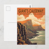 Giants Causeway Northern Ireland Travel  Briefkaart (Voorkant / Achterkant)