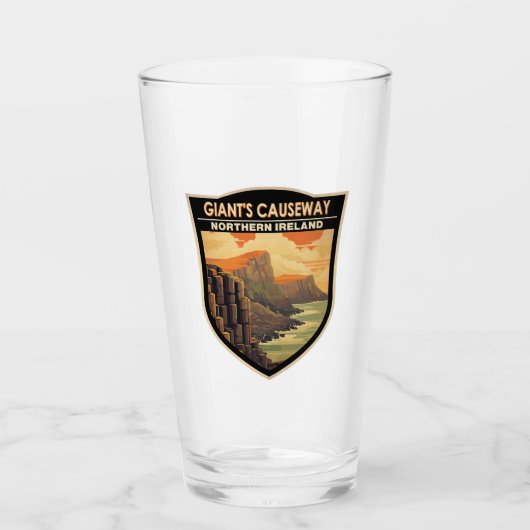 Giants Causeway Northern Ireland Travel  Glas (Voorkant)