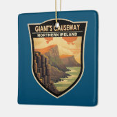 Giants Causeway Northern Ireland Travel  Keramisch Ornament (Links)