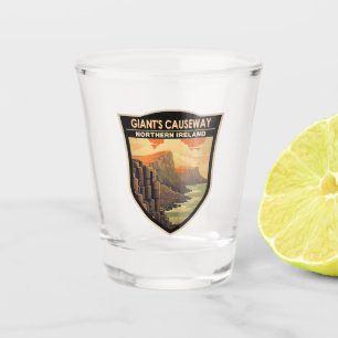 Giants Causeway Northern Ireland Travel  Shot Glas