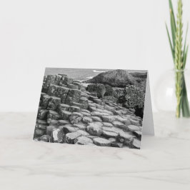 Giant's Causeway Wenskaart Kaart