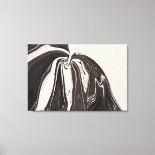 Giants Feeding De beste Abstracte opmaak Canvas Afdruk