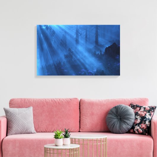 Giantswood (maanlicht) canvas afdruk (Insitu (Woonkamer))