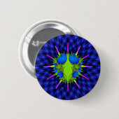 Giardia Bug Ronde Button 5,7 Cm (Voorkant /achterkant)