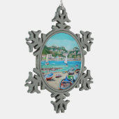 Giardini Naxos - Pewter Snowflake Ornament (Links)