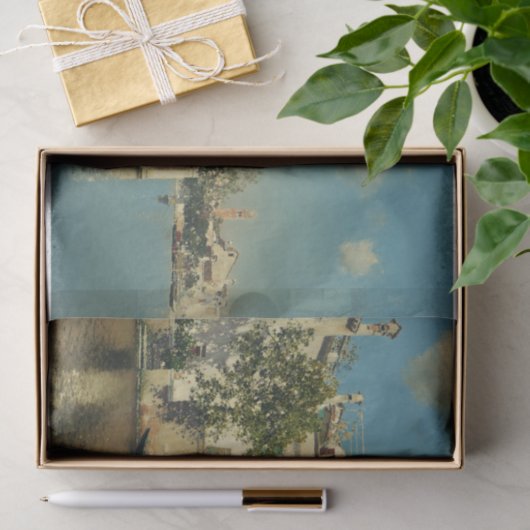 Giardino del Palazzo Vendramin in Venetië Tissuepapier (Geschenk)