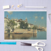 Giardino del Palazzo Vendramin in Venetië Tissuepapier (Craft)