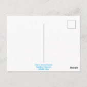 GIAWIL 10 Blue Briefkaart (Achterkant)