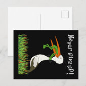 Gib niemals auf ! briefkaart (Voorkant / Achterkant)