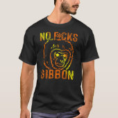 Gibbon Ape Monkey Funny T-shirt (Voorkant)