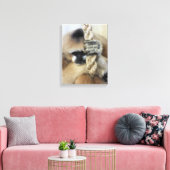 GIBBON CANVAS AFDRUK (Insitu (Woonkamer))
