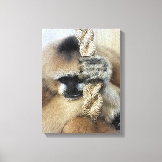 GIBBON CANVAS AFDRUK (Voorkant)