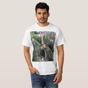 Gibbon die gewoon rondhangt, t-shirt