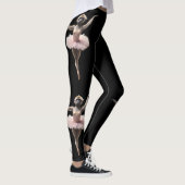 Gibbon Monkey Ballet danser in een tutu, Leggings (Rechts)