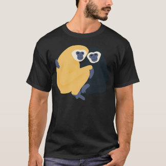 Gibbon Monkey Friends T-shirt