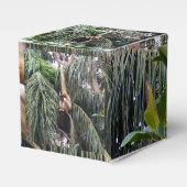 Gibbon Monkey Just Chillin, Favor Party Box Bedankdoosjes (Voorkant Zijde)