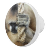 GIBBON MONKEY KERAMISCHE KNOP (Rechts)