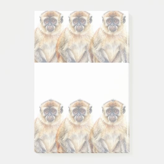 Gibbon Post-it® Notes (Voorkant)