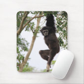 Gibbon Swling from Tree Muismat (Met muis)