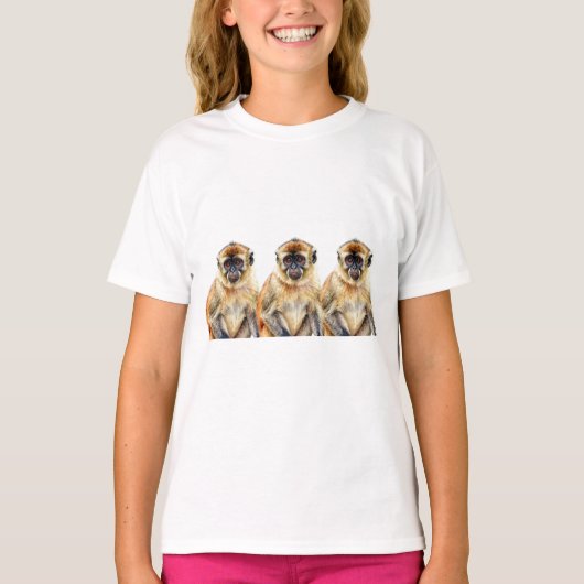 Gibbon T-shirt (Voorkant)