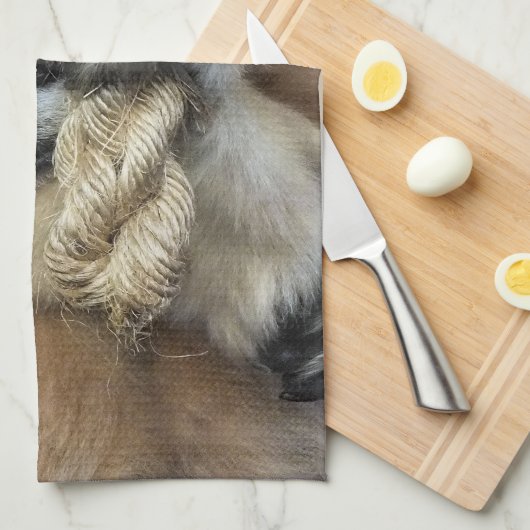 GIBBON THEEDOEK (Quarter Fold)