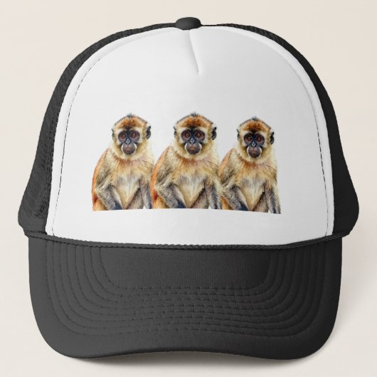 Gibbon Trucker Pet (Voorkant)