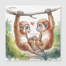 Gibbon Valentijnskaarten