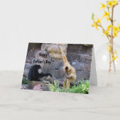 Gibbons... je bent een Kaart voor een gelukkige Va (Gele Bloem)