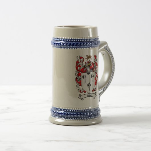 Gibbs Coat of Arms Stein / Gibbs Crest Stein Bierpul (Voorkant rechts)